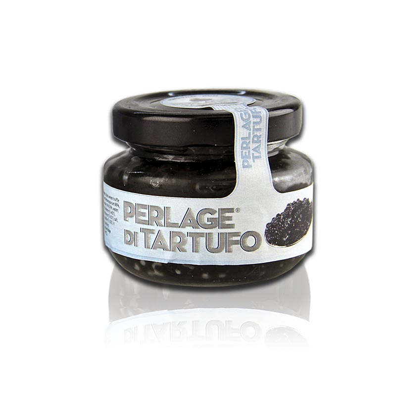 Caviar de Trufa TARTUFLANGHE - Perlage di Tartufo, feito com suco de trufas de inverno - 50g - Vidro