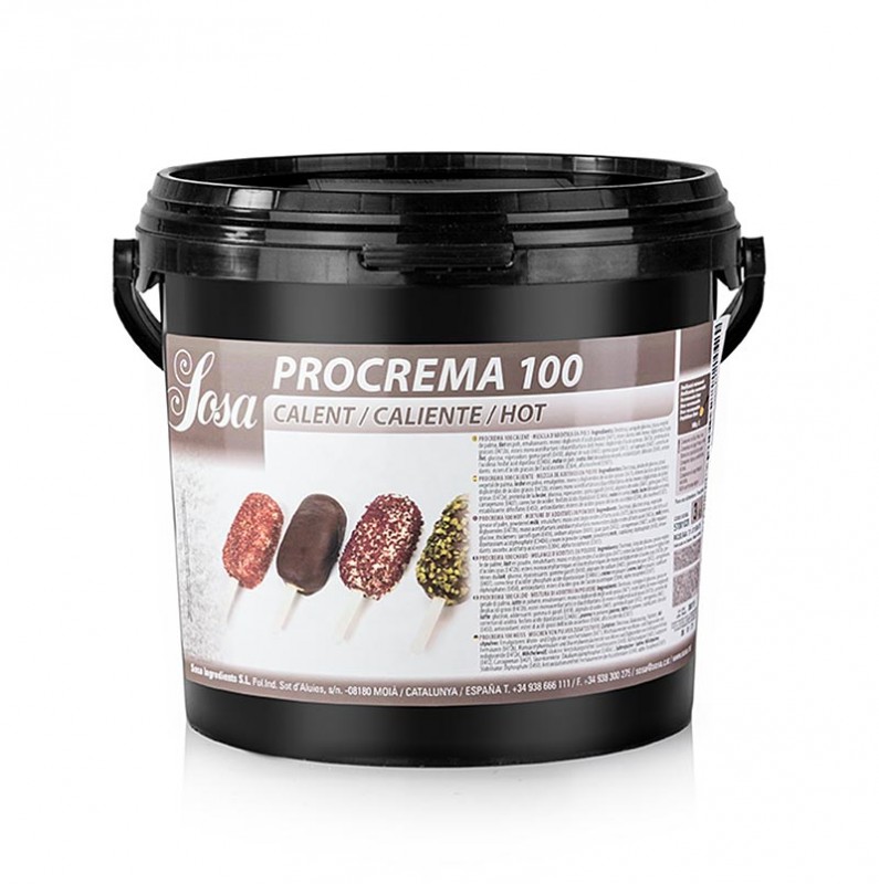 Pro Crema 100 hot, stabilisator for glass Sosa - 3 kg - Pe kan