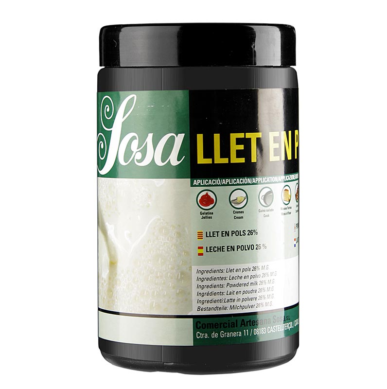 Sosa in polvere - latte, 26% di grassi (38211) - 500 g - Pe puo