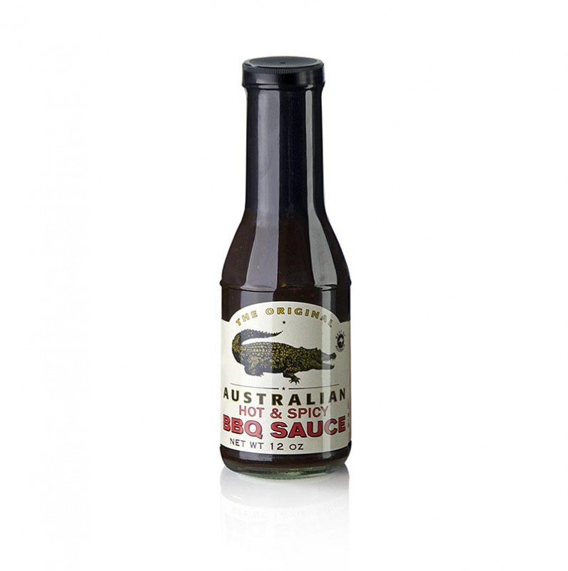 Saus BBQ Pedas dan Pedas Australia, dari The Original - 355ml - Botol