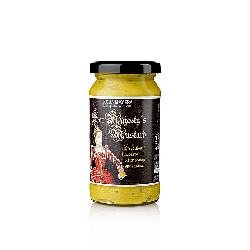 Kornmayer - Mostaza de Su Majestad, con naranja amarga y caramelo - 210ml - Vaso