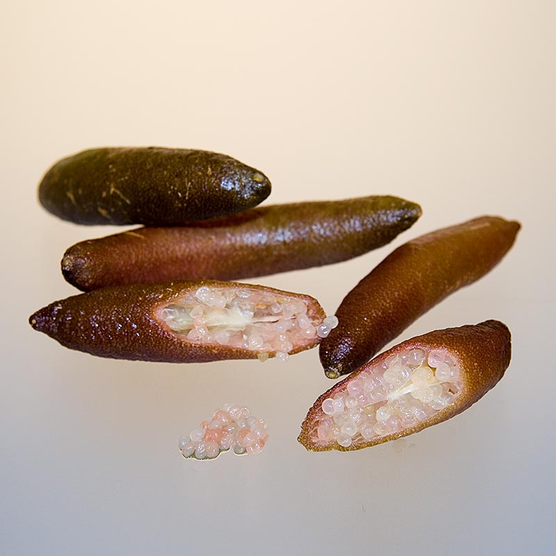 Finger lime Downunder, 200 g, circa 12-14 pezzi. - 200 g - borsa