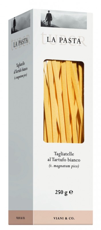 Tagliatelle al tartufo bianco, eggnudler med hvit troeffel Magnatum Pico - 250 g - pakke