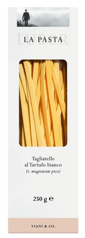 Tagliatelle al tartufo bianco, eggnudler med hvit troeffel Magnatum Pico - 250 g - pakke