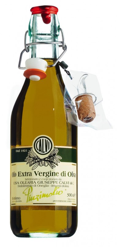 Pinzimolio extra virgin olivenolje, Pinzimolio extra virgin olivenolje, Calvi - 500 ml - Flaske