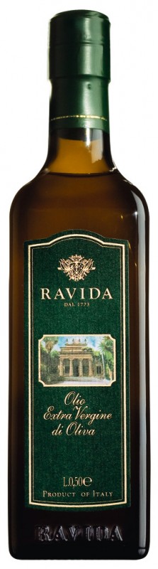 Olio extra virgin Ravida Premium, extra virgin olivenolje Ravida, Ravida - 500 ml - Flaske