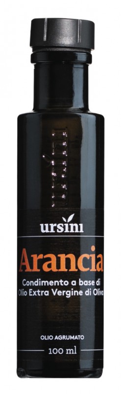 Olio Arancia, azeite com laranja, ursini - 100ml - Garrafa