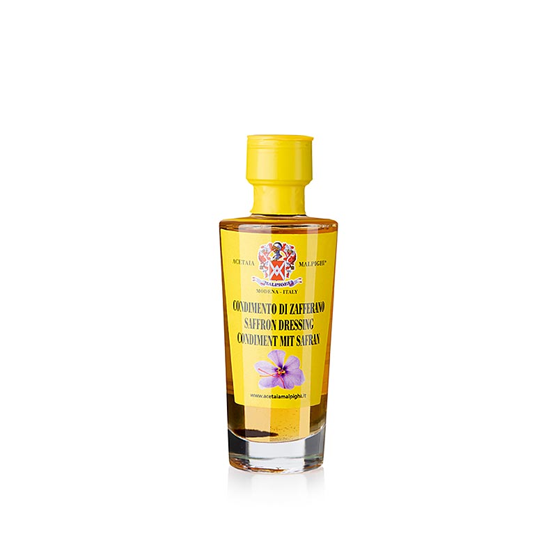 Balsamo di Zafferano, bumbu dengan kunyit, 8 tahun, Malpighi - 100ml - Botol