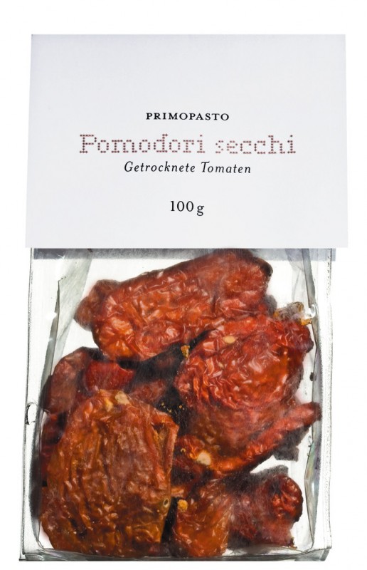 Pomodori secchi, tomaquets secs, primopasto - 100 g - bossa