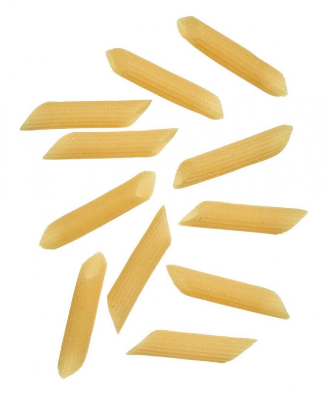 Penne, pasta de semola de trigo duro ranurada, Pasta Mancini - 500g - embalar