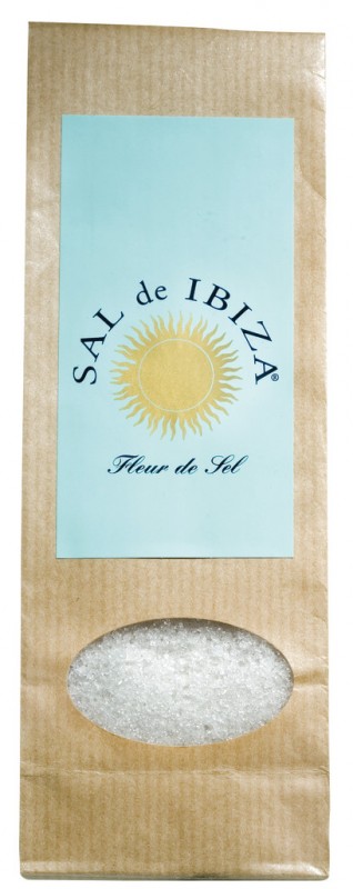 Fleur de Sel, Refill, I afyllingarpakkningu, Sal de Ibiza - 150g - taska