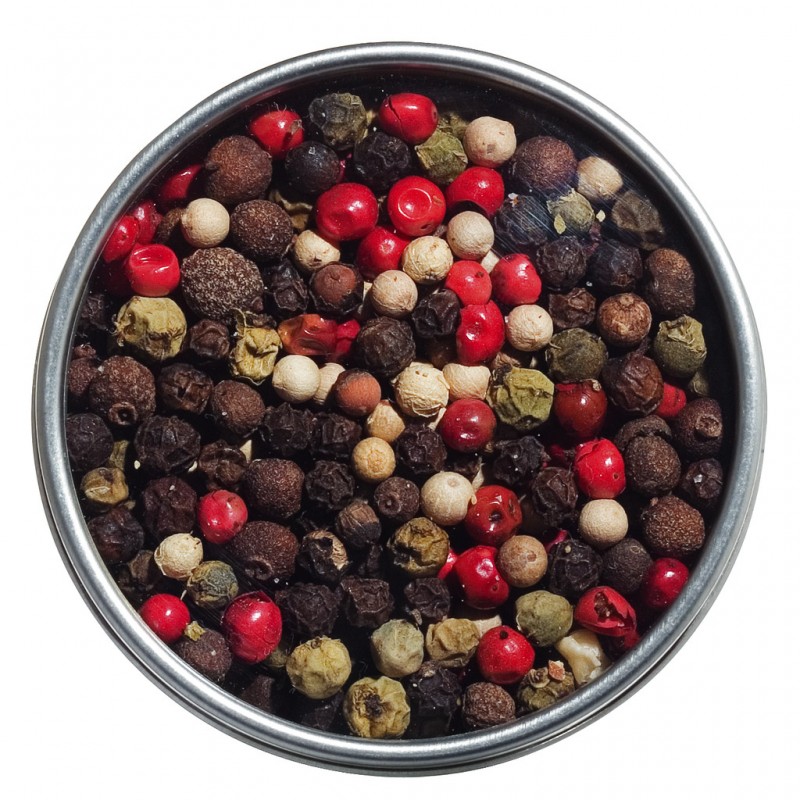 Peperone cinque colori, mix di peperoni, cereali integrali, Viani - 40 g - Potere