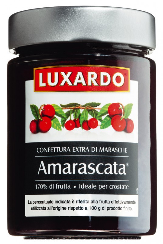 Amarascata, melmelada de cirera marasca, Luxardo - 400 g - Vidre