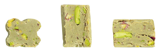 Tartufi dolci al pistacchio, sacchetto, praline coklat putih dengan pistachio, Viani - 200 g - beg