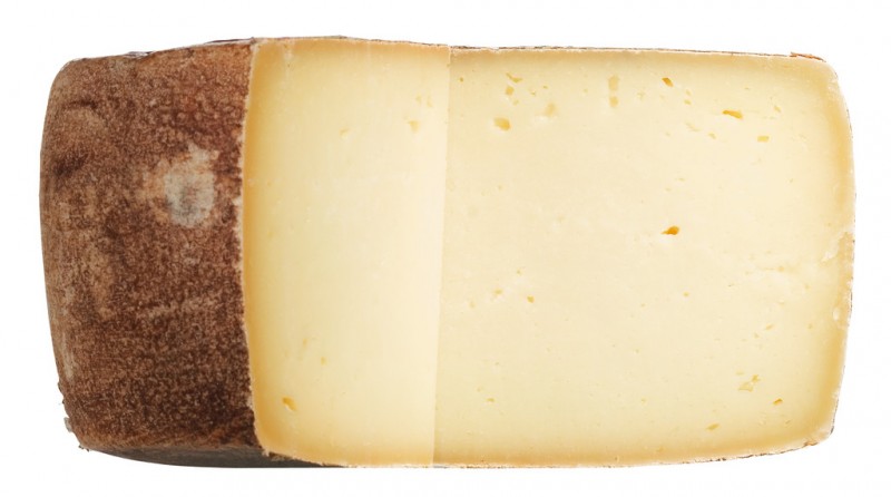 Pecorino al vino Chianti DOCG, queijo semiduro feito com leite de ovelha da regiao de Chianti, Busti - aproximadamente 2,5 kg - Pedaco