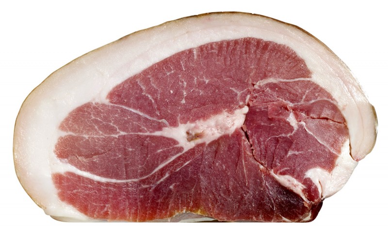 Prosciutto crudo stagionato, affettato, presunto seco em fatias, 14 meses, Levi Gregoris - 150g - pacote