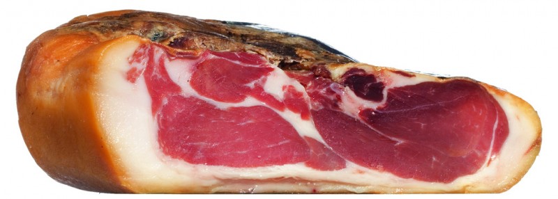 Jamon Chamuscado Reserva, presunto seco, 14 meses, Hidisa - aproximadamente 5 kg - Pedaco