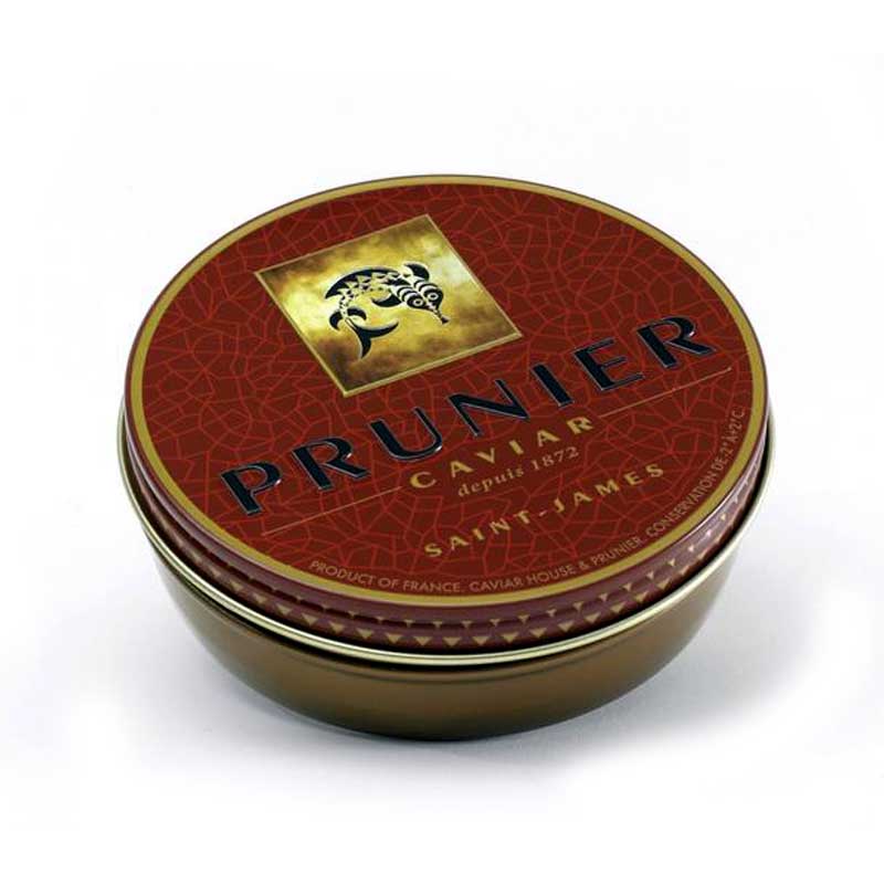 Prunier Caviar St. James de Caviar House y Prunier (Acipenser baerii) - 30g - lata de vacio