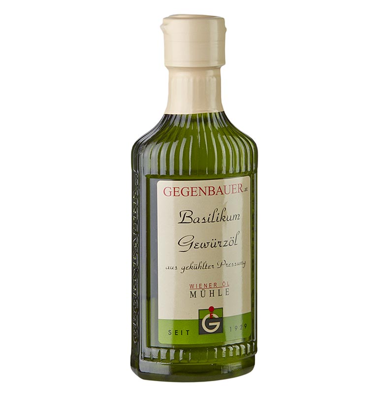 Albahaca con aceite de especias Gegenbauer y aceite de girasol - 250ml - botella de PE