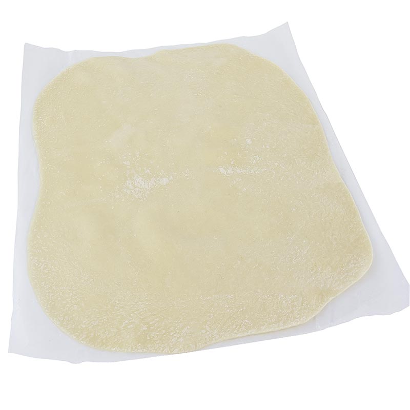 Flammkuchen deigbunn, spelt, oval, ca 28 x 38 cm - 7,5 kg, 50 stykker - Kartong