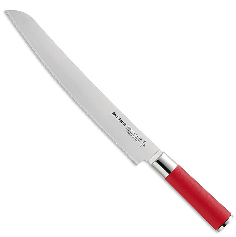 Serie Red Spirit, coltello da pane, lama seghettata, 26cm, SPESSORE - 1 pezzo - scatola