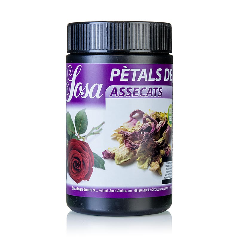 Petalos de rosa secos Sosa, sin confitar (38934) - 80g - pe puede