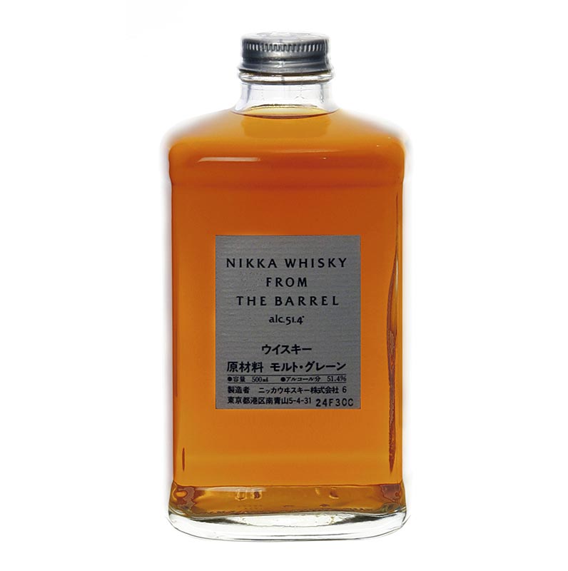 Whisky Nikka mezclado de barril, 51,4 % vol., Japon - 500ml - Botella