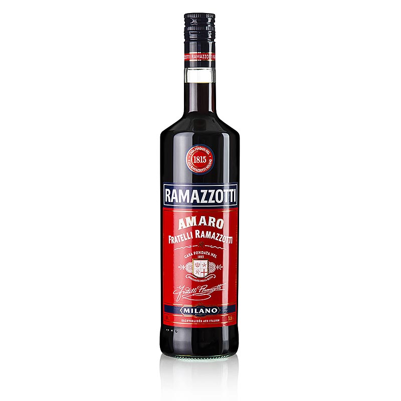 Ramazzotti Amaro, ortlikor, 30% vol. - 1 liter - Flaska