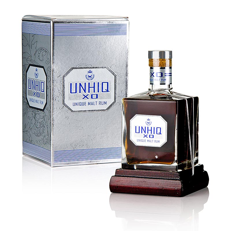 XO Unhiq Malt Rum, 42% vol., caja de regalo - 500ml - Botella