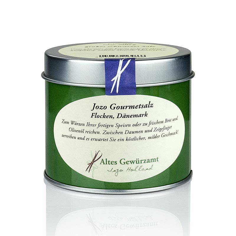 Jozo gourmetsaltflingor - havssaltflingor, Altes Gewurzamt, Ingo Holland - 100 g - burk