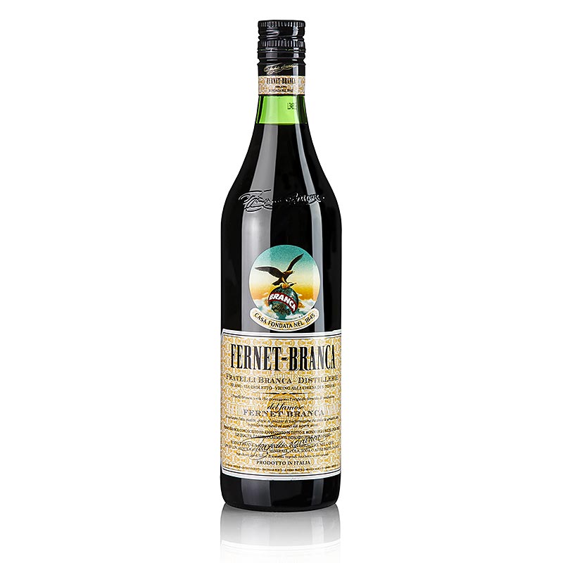 Fernet Branca, amargo, Italia, 39% vol. - 1 litro - Botella