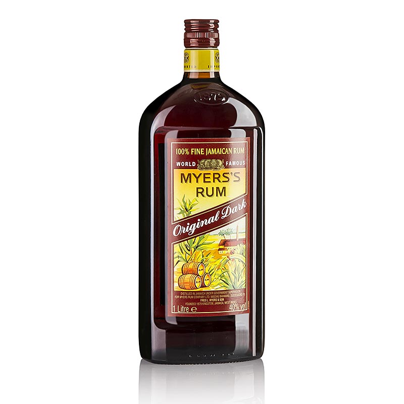 Myers`s Rum, 40% vol. - 1 liter - Flaske