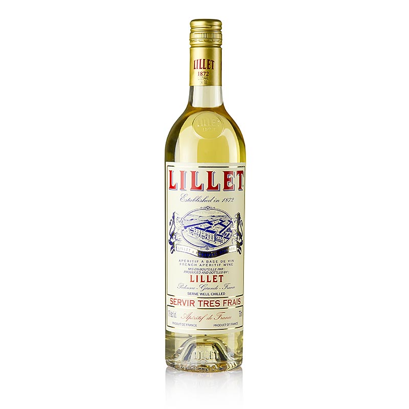 Lillet Blanc, vino de aperitivo, 17% vol. - 750ml - Botella