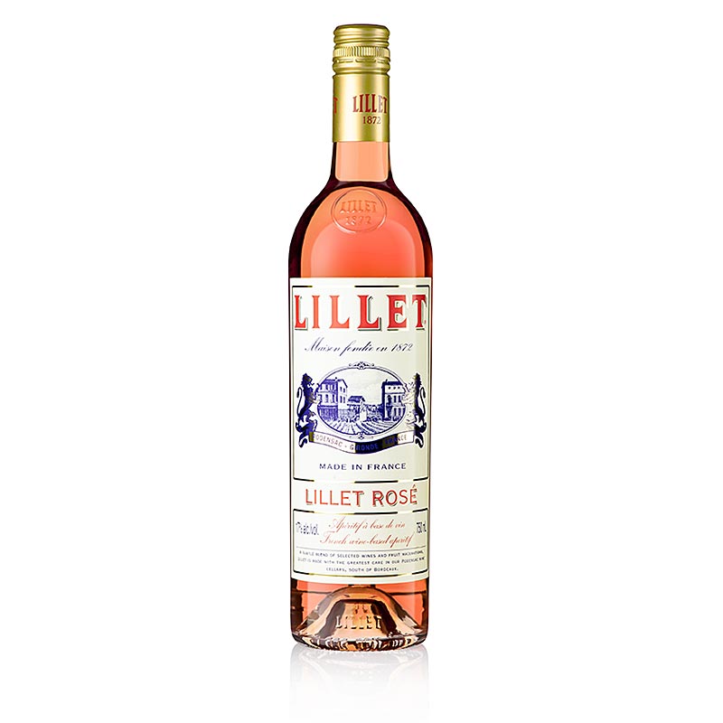 Lillet Rose, vinho aperitivo, 17% vol. - 750ml - Garrafa