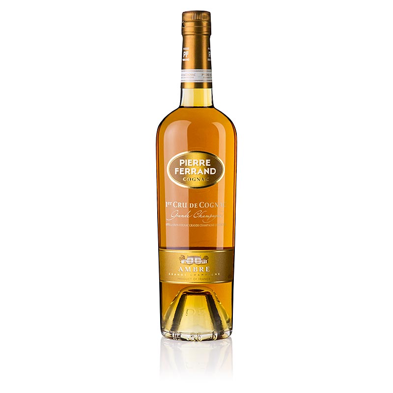 Conhaque - Ambre Grande Champagne 1. Cru de Cognac, 40% vol., Ferrand - 700 ml - Garrafa