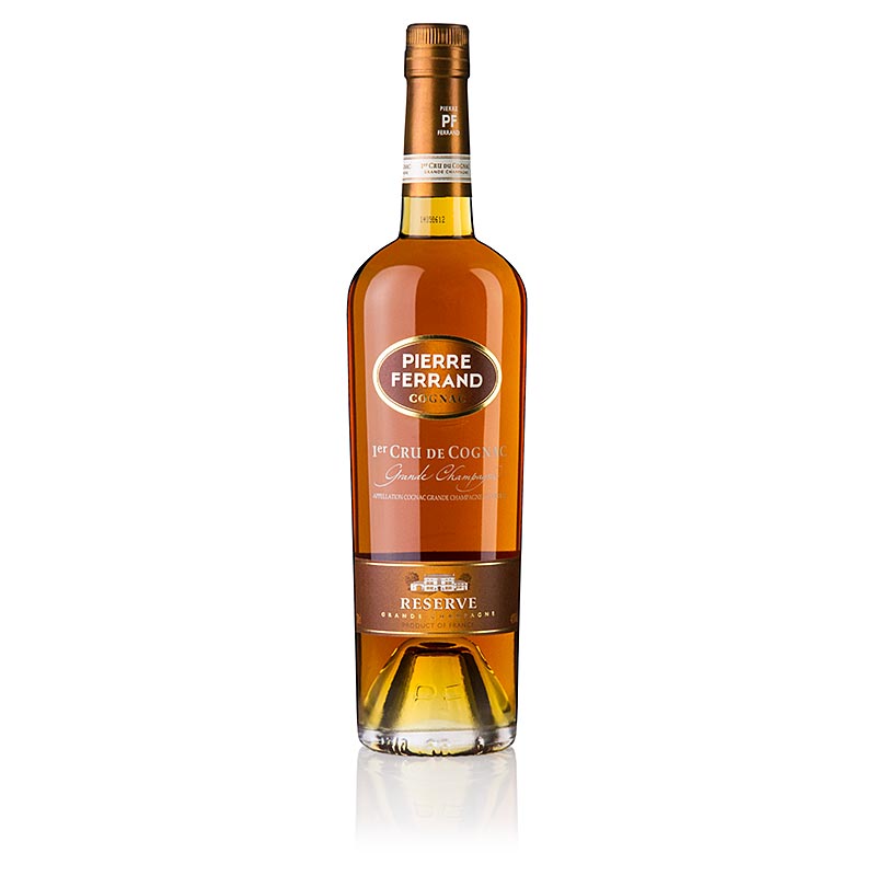 Conhaque - Reserva Grande Champagne 1. Cru de Cognac, 40% vol., Ferrand - 700 ml - Garrafa