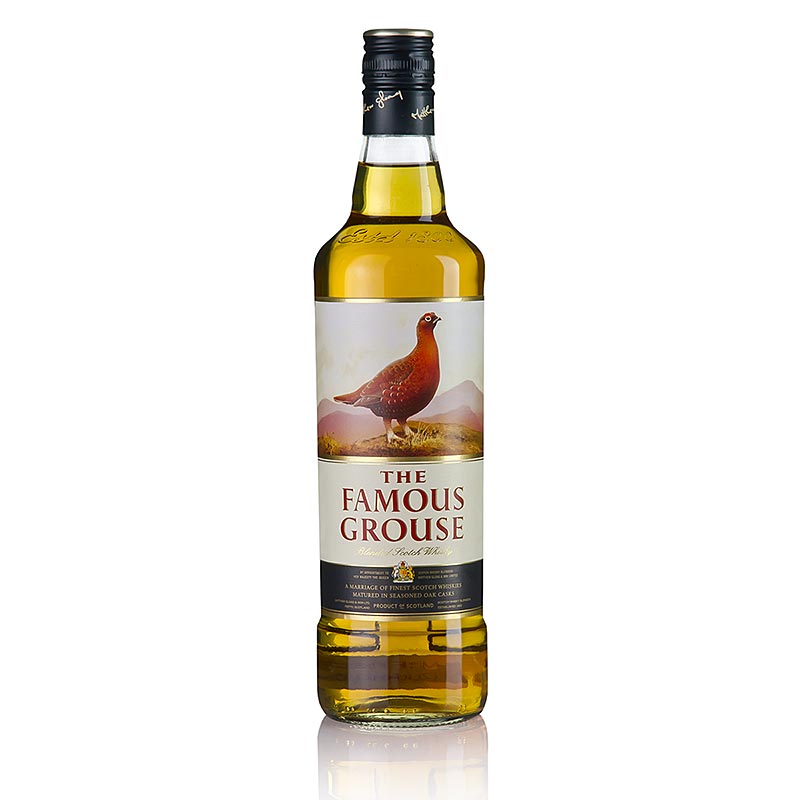 Whisky mezclado Famous Grouse, 40% vol., Escocia - 700ml - Botella