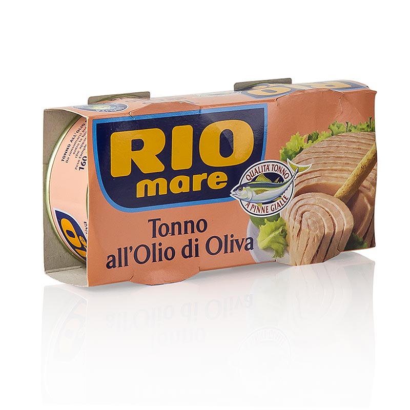 Filetes de atun en aceite de oliva, Rio Mare - 320 g, 2 x 160 g - poder