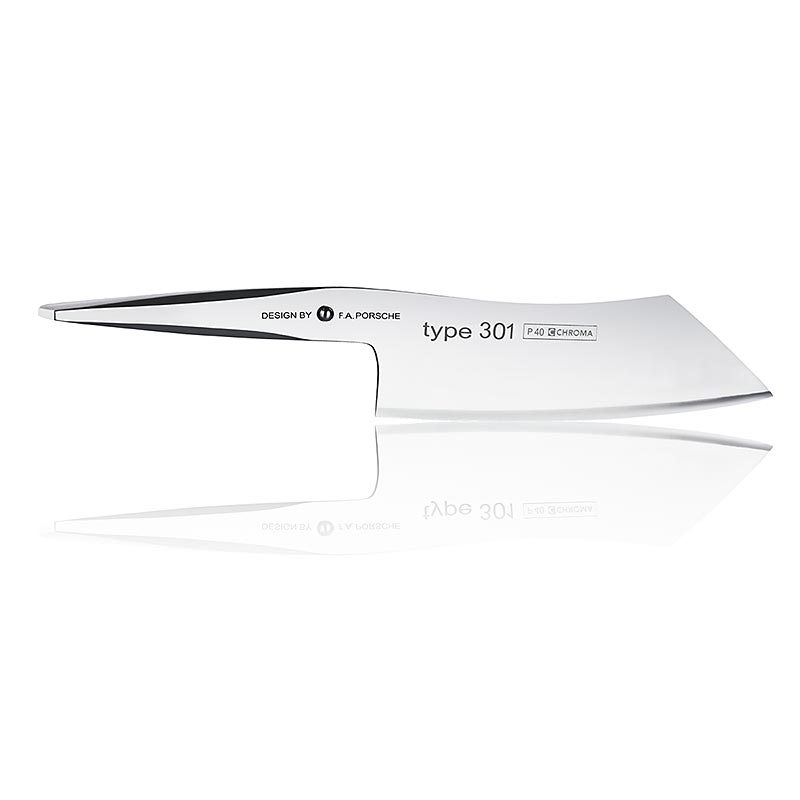 Pisau jenis Chroma 301 P-40 Hakata Santoku - Reka bentuk oleh FA Porsche - 1 keping - Kotak kayu