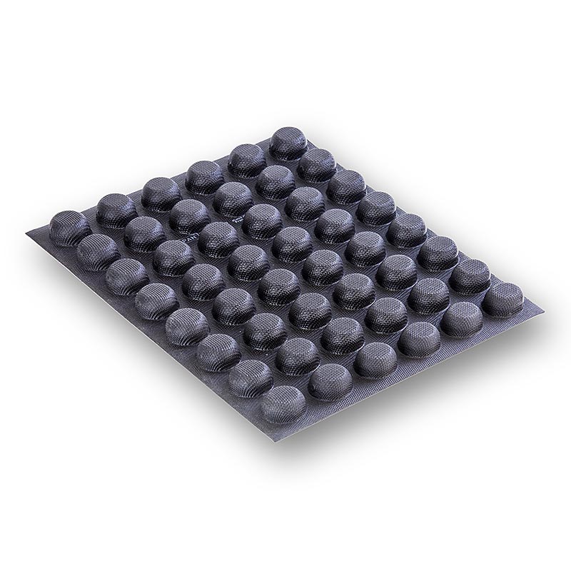 Flexipan-matto 40x30cm, 48 puolipalloa (pompometteja) O3,6cm, nro 2416 - 1 kpl - Loysa