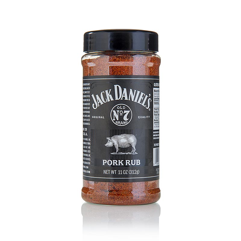 Jack Daniel`s Pork Rub, BBQ-maustevalmisteinen porsaanliha - 312 g - Pe voi