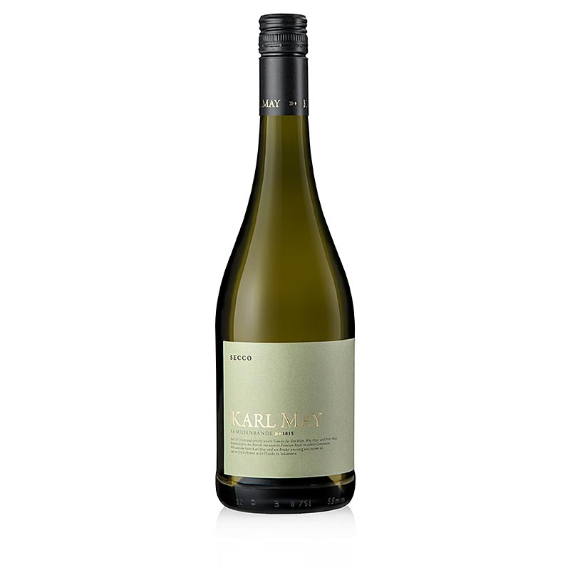 Secco seco, 12% vol., Karl May, organico - 750ml - Garrafa