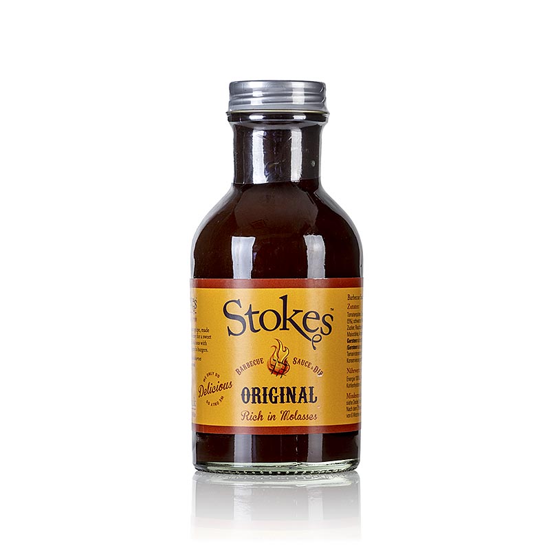 Salsa BBQ Stokes Original, ahumada y dulce - 250ml - Botella