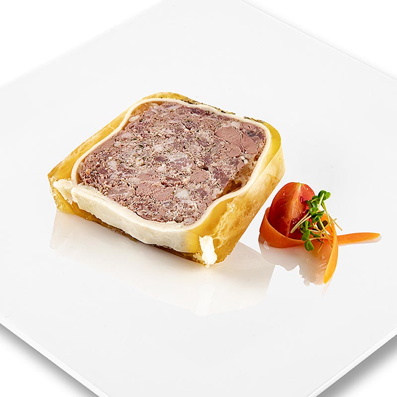 Terrine av kyllinglever, rougie - 1 kg - PE-skall