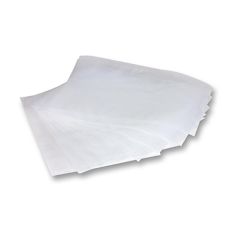 Sacchetto sottovuoto, resistente alla bollitura fino a 90° C, 300 x 200 mm, strutturato, per sottovuoto - 50 pezzi - borsa