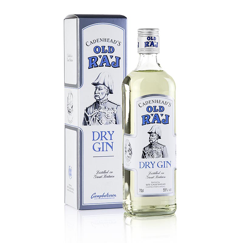 Cadenhead Old Raj Gin, medh saffran, 55% vol. - 700ml - Flaska