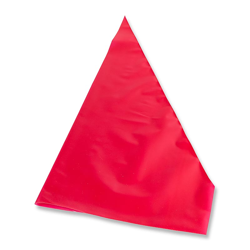 Saco de confeitar, descartavel, 59x28cm, One Way Masterline, Vermelho / QUENTE, 2,55l - 74 pecas - Cartao