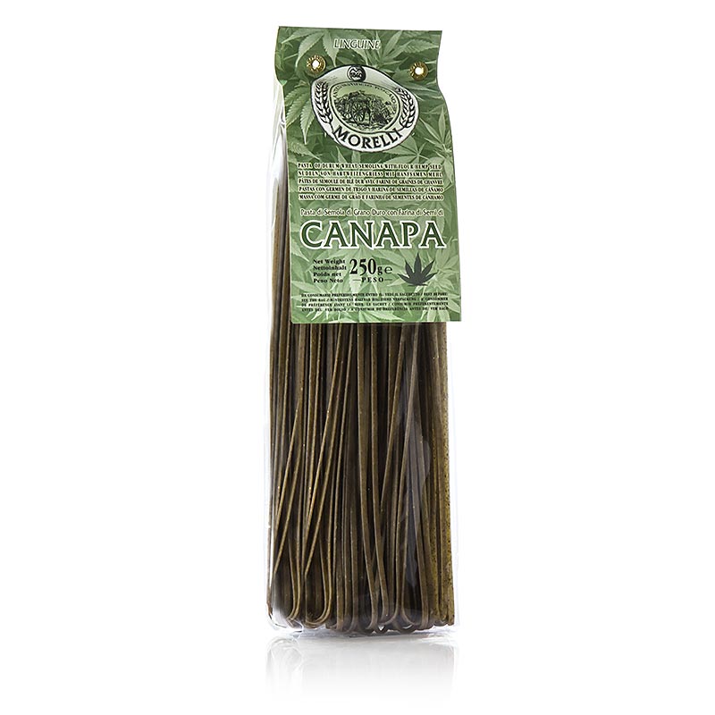 Morelli 1860 Linguine, Canapa, dengan tepung rami - 250 g - beg