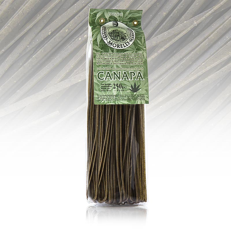 Morelli 1860 Linguine, Canapa, dengan tepung rami - 250 g - beg