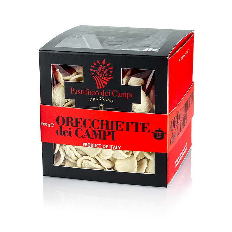 Pastificio dei Campi - No.42 Orecchiette, Pasta di Gragnano IGP - 500g - caixa